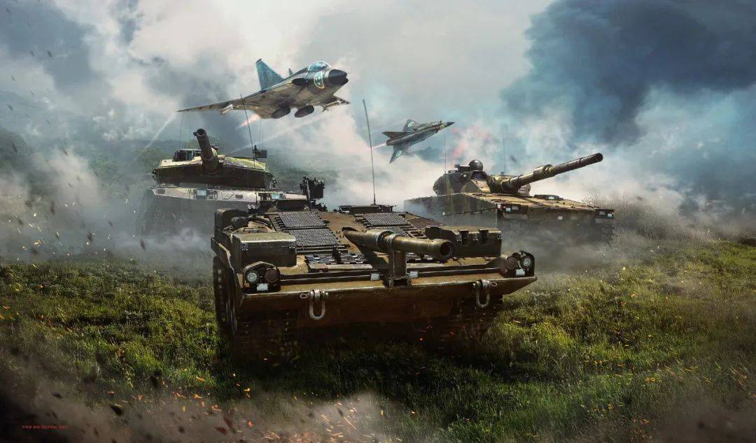 不愧是战斗民族出身,这些战争场景绘制的绝了
