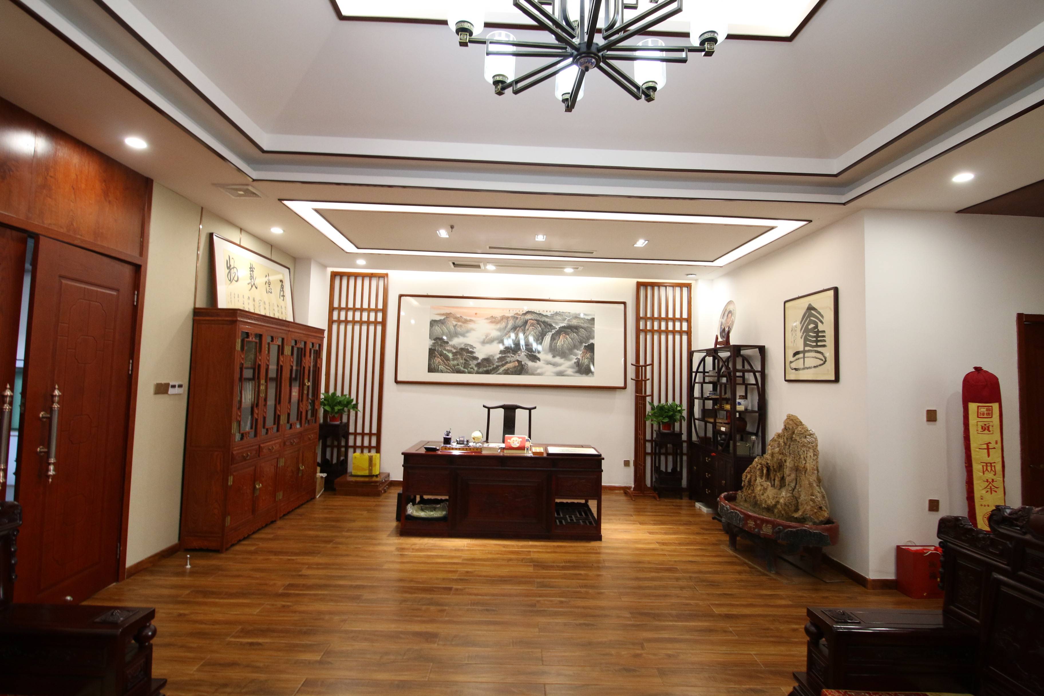 新中式办公室装修,办公室装修,办公室装修实景-搜狐大视野-搜狐新闻