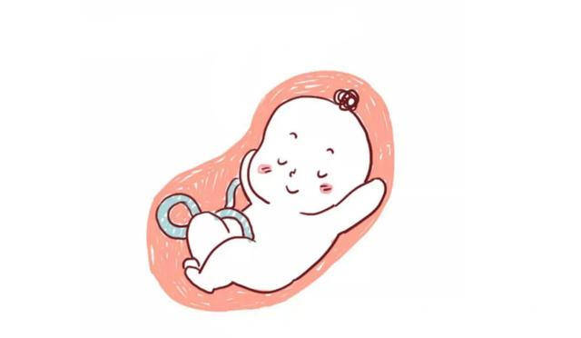 孕妈足月卡通图案图片