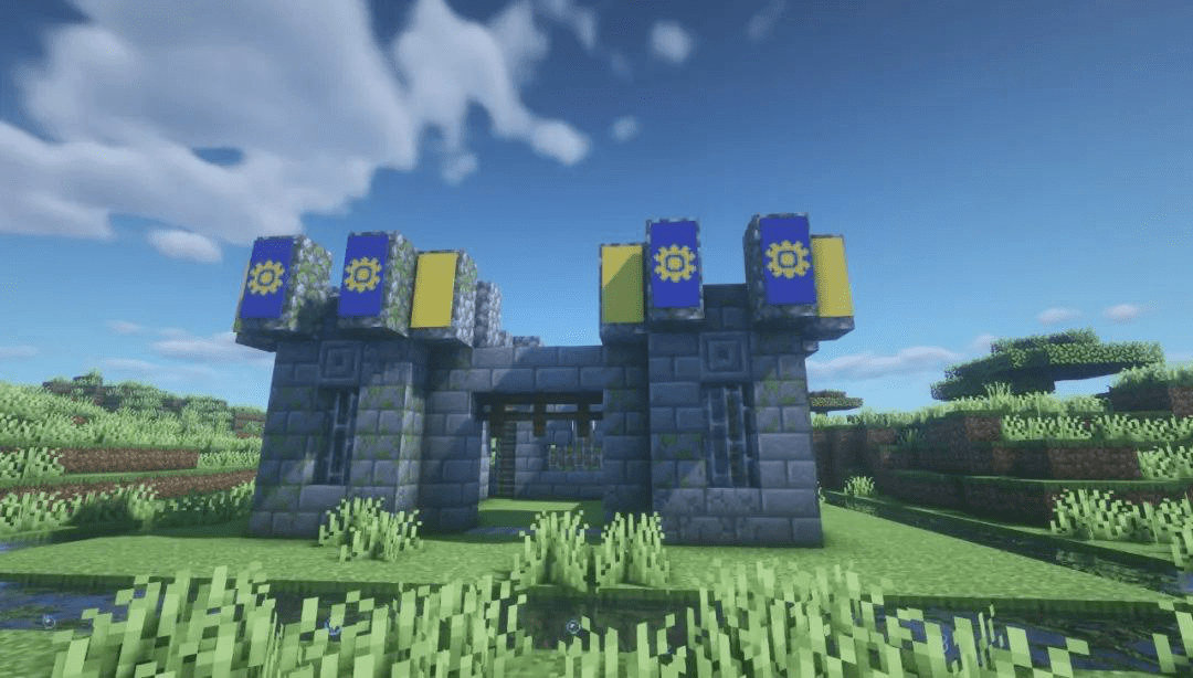 原创《我的世界》超实用的简易城堡现场教学 只要有手就能学会