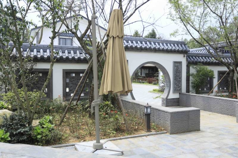 别墅庭院设计 庭院设计效果图 庭院景观设计 中式庭院 新中式建筑 新