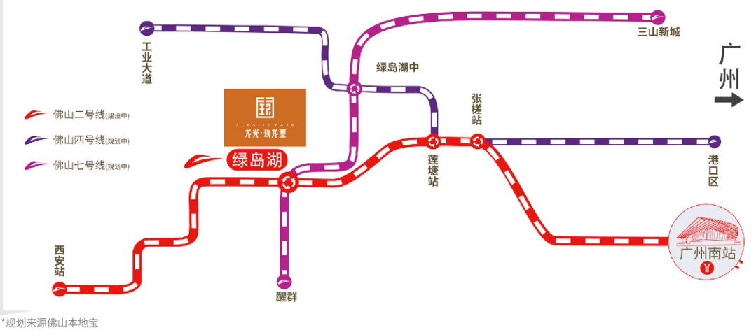 第二套还是地铁盘!十年只有两次机会!_佛山