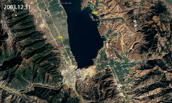 卫星地图告诉你大理这25年的变化有多大