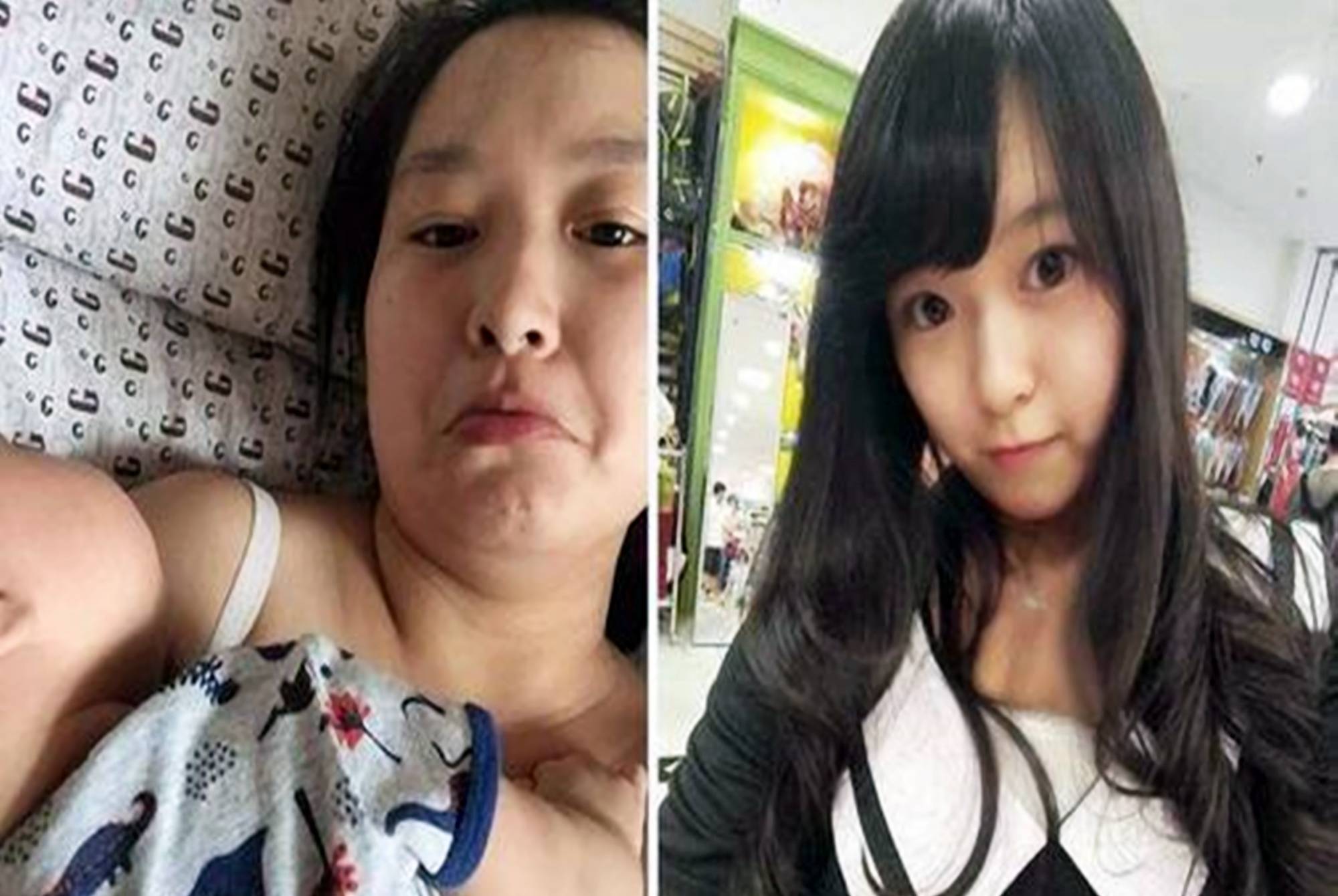 网友生娃前后差异对比让人心疼,妈妈真的很难