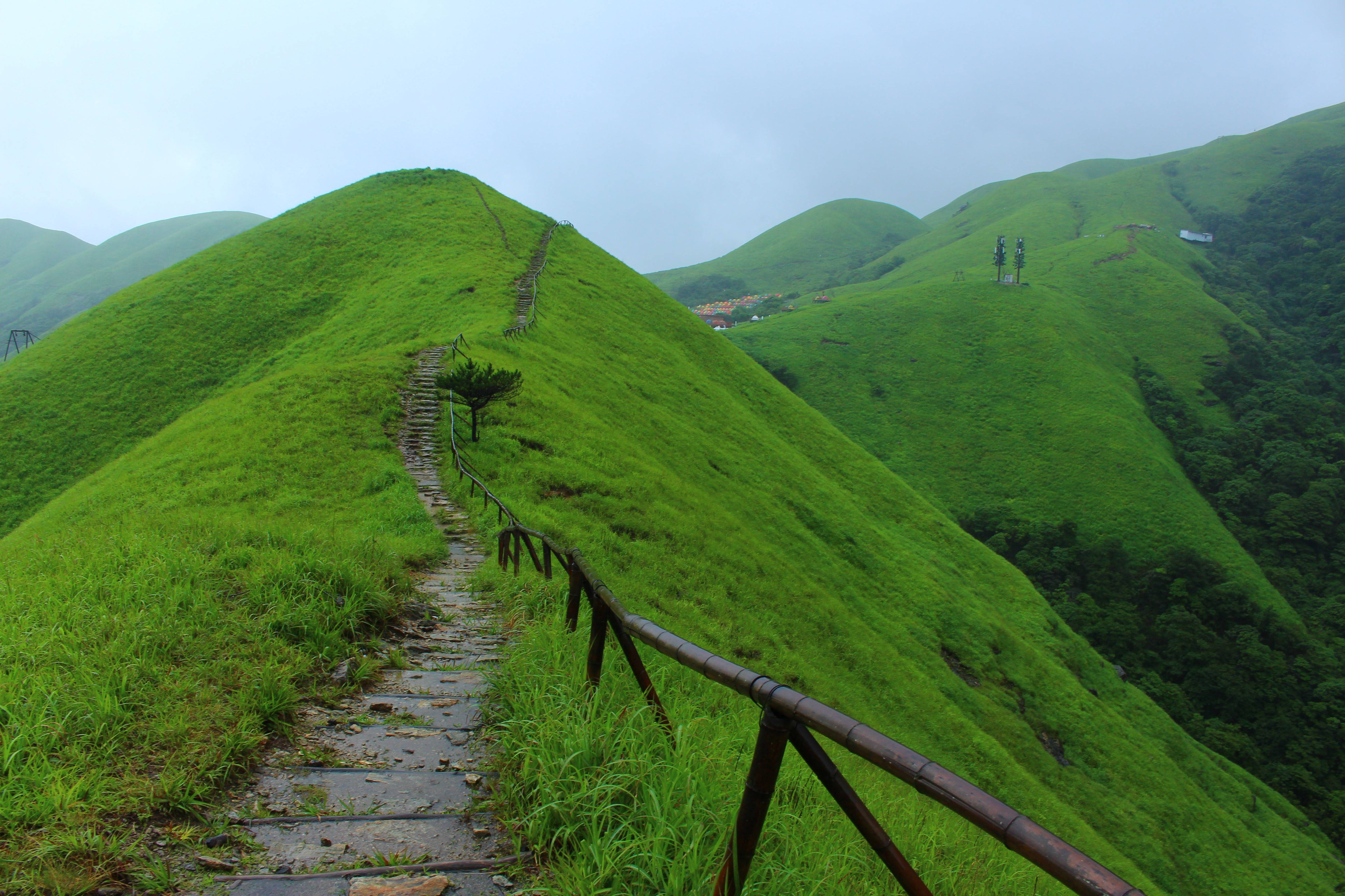 武功山风景图片全图图片