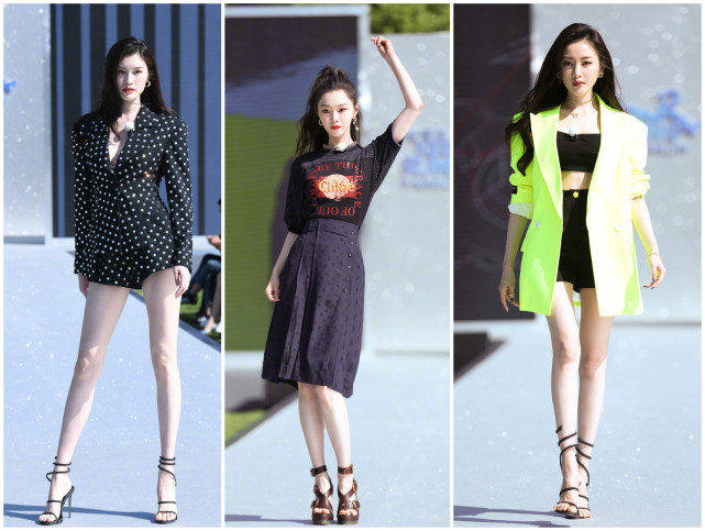 与何穗张天爱综艺比美仙美却输时髦baby为什么独宠仙女裙