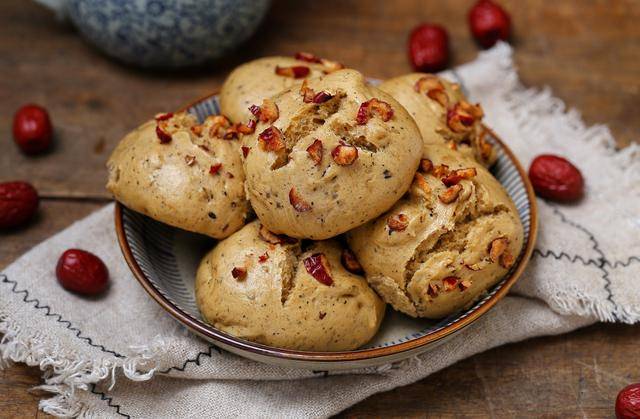 【智桥荟】黑芝麻红糖红枣馒头