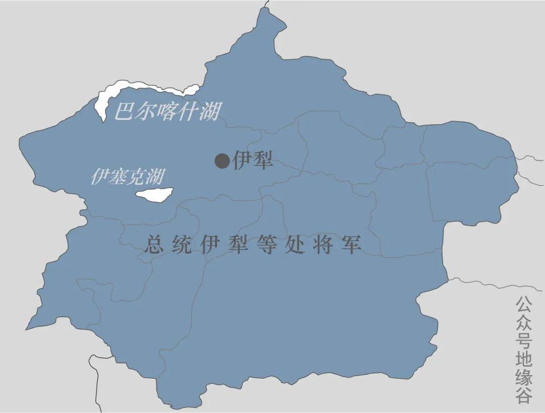 新疆伊犁位置图片