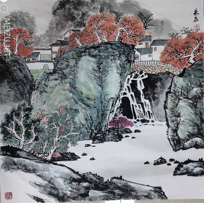 画家朱磊的作品欣赏