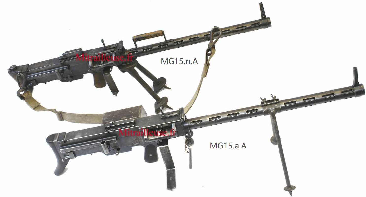伯格曼MG15轻机枪图片