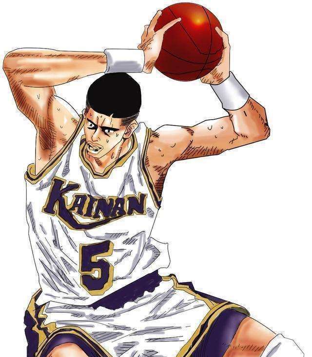 原创灌篮高手:191公分的高砂一马凭什么可以成为海南的主力中锋?