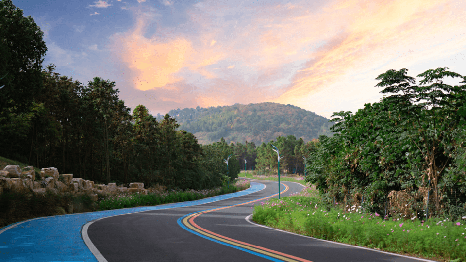 七彩曹山,"拍了拍"你!