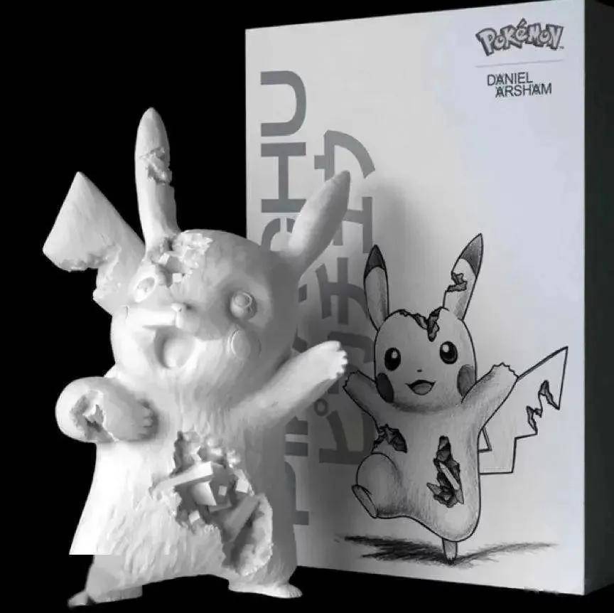 艺乎danielarsham与pokémon的联名展来了32w的皮卡丘你买了吗