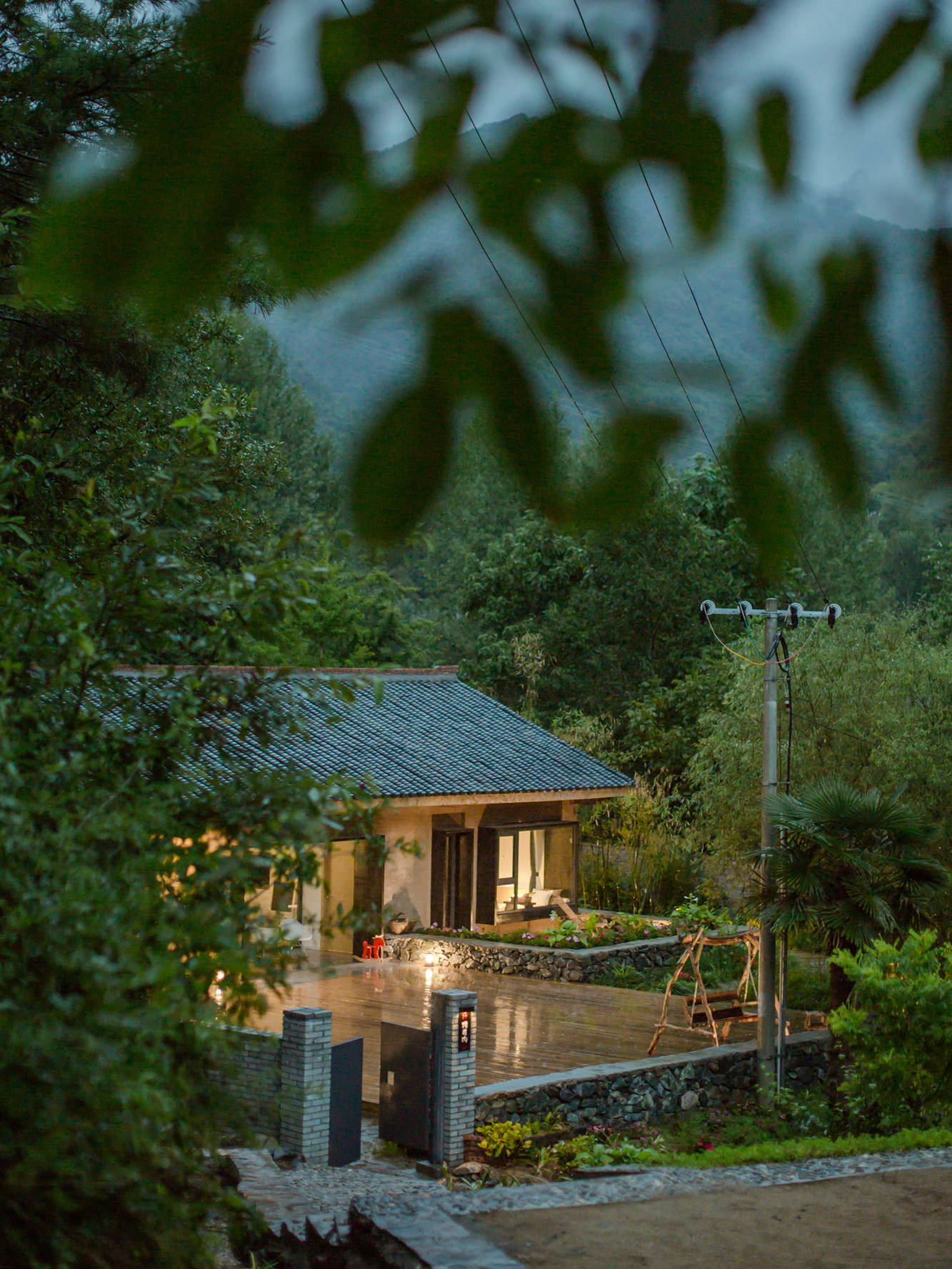 西安周边游丨自驾4小时,收获一家秦岭深处的惊喜民宿_张良庙