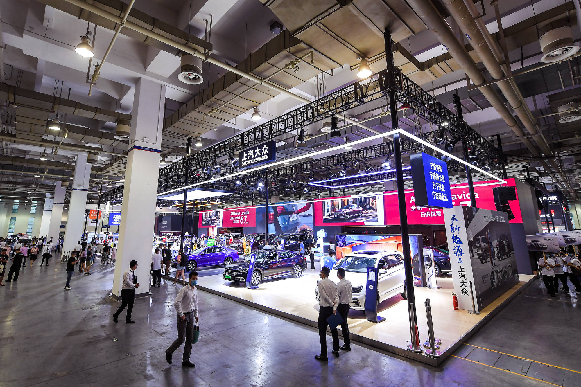 众享盛惠 大显神威 上汽大众大众品牌携超强阵容登陆宁波车展