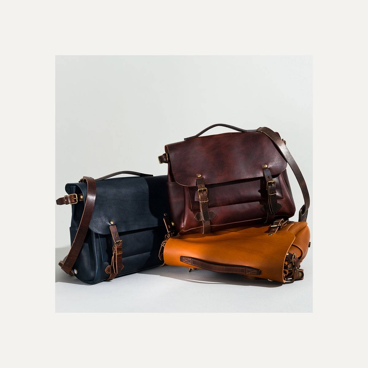 法国小众手工皮具包bleudechauffe