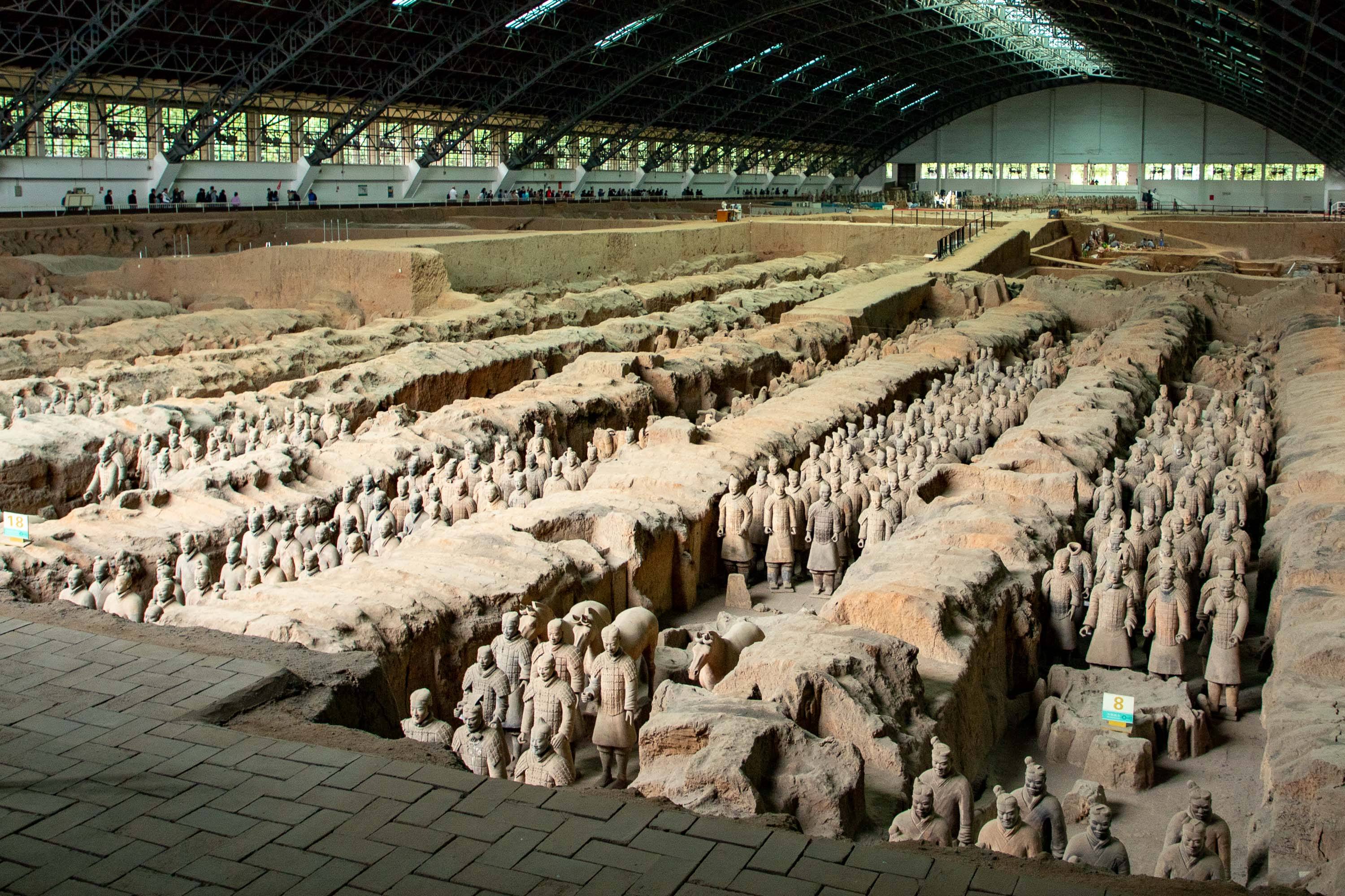 原创秦始皇陵为何两千年无人能挖到内部核心地宫内部到底是什么样