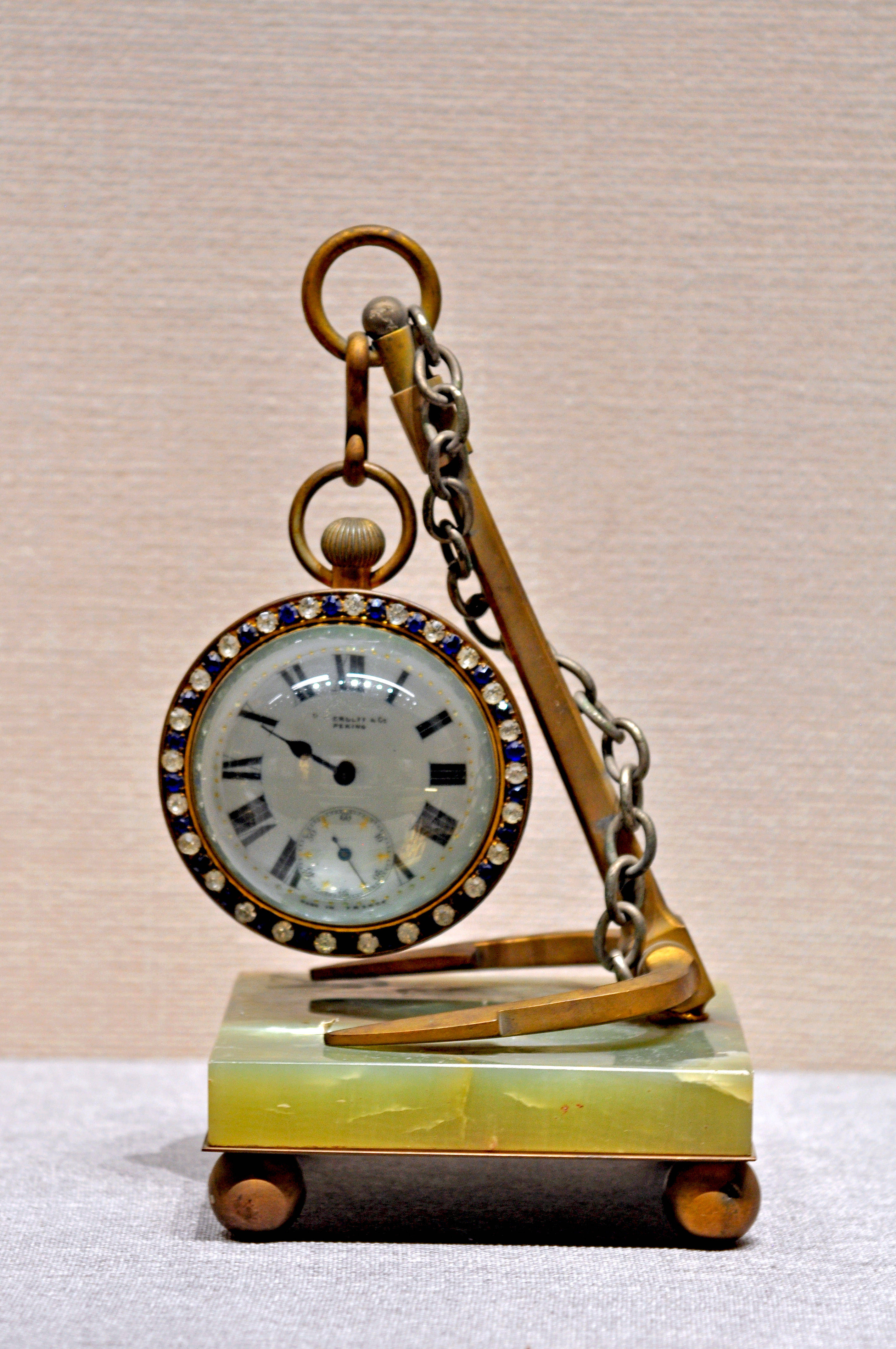 颐和园文昌院古典皇家园林文物博物馆珍藏的西洋钟表