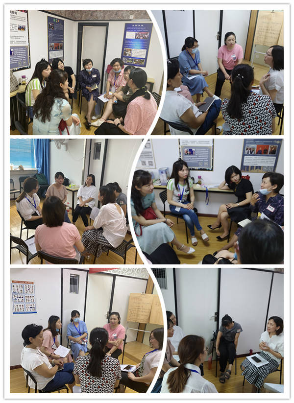 学员们在分享,讨论中