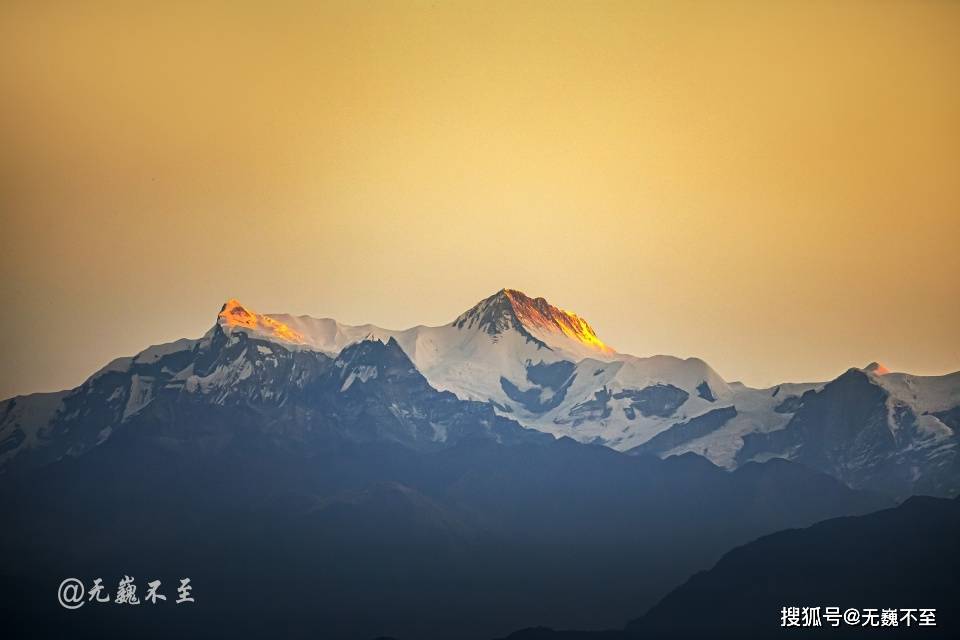 人类首登八千米雪山世界第十高峰安娜普尔纳群峰组照