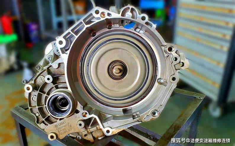 这就是大众夏朗变速箱02e六速湿式双离合