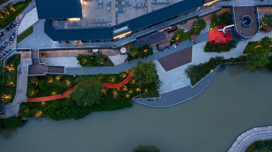 品质滨水商业景观扬州华润万象汇