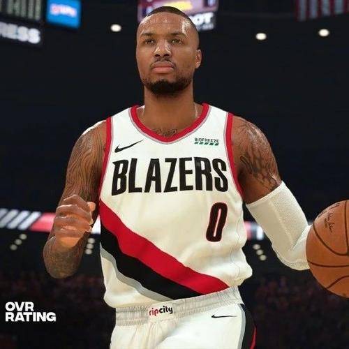 利拉德上nba2k21的封面,预示着要离队?