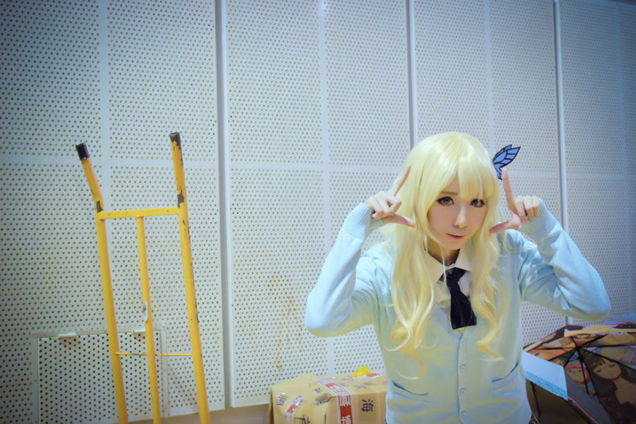 每日图鉴大赏,我的朋友很少 三日月夜空cos,愿意做我的朋友吗