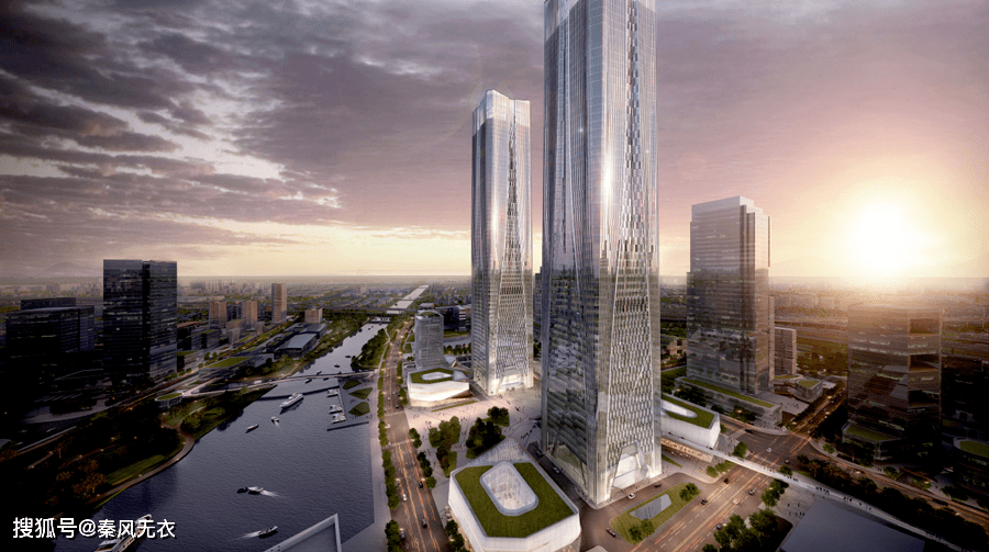 上海张江,科学之门320米双子塔建设跑出加速度