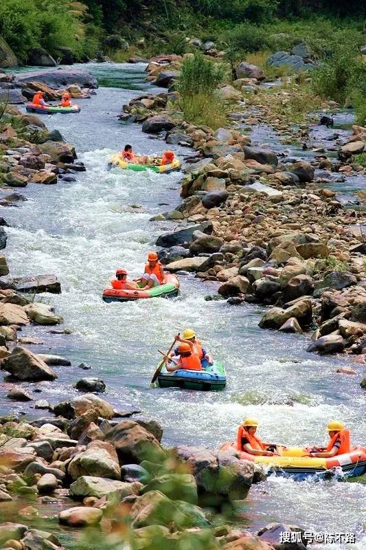 冰川遗迹下的覆卮山冰川漂流,终于开了!就在浙江绍兴