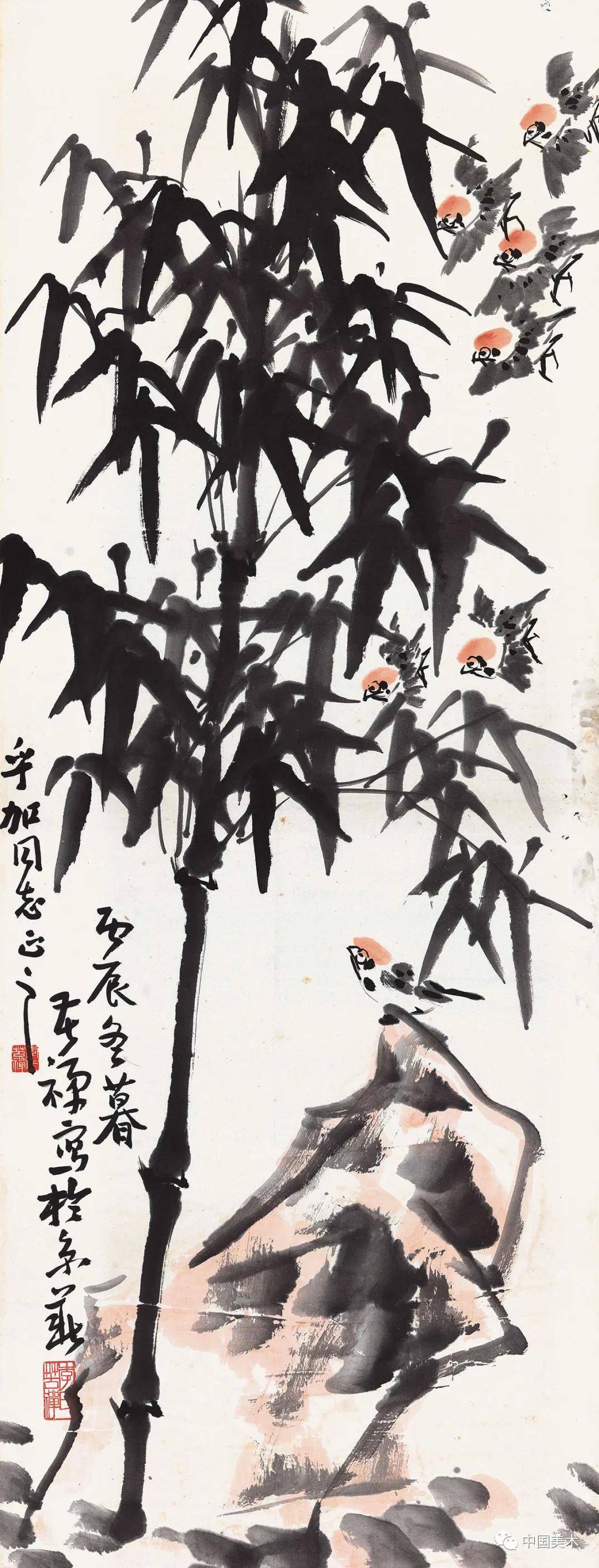 李苦禅写兰竹:铁骨铮铮,万丈豪情!