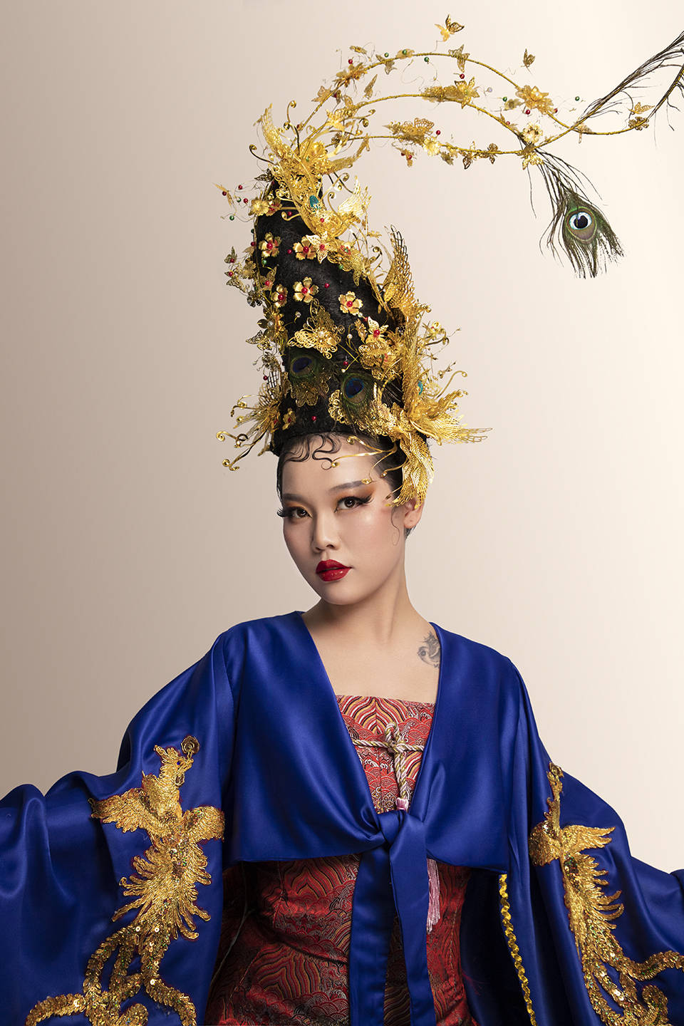 千色美妆教育七月最新妆面作品分享