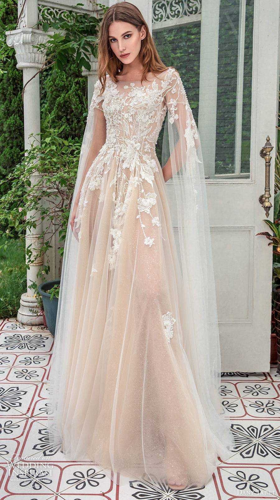 first look: dany tabet 2021"emerge"秋季婚纱 以海为灵感的虚幻元素