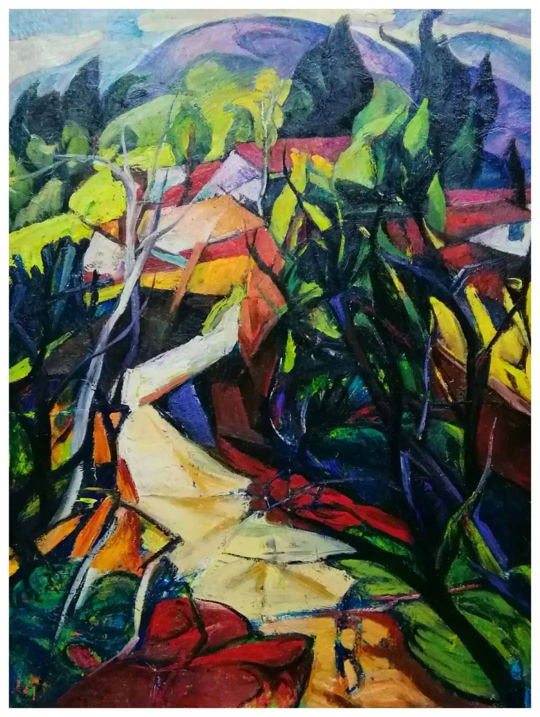 画家陈永波风景油画作品欣赏