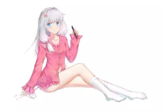 绘画人物的二次元腿的皮肤