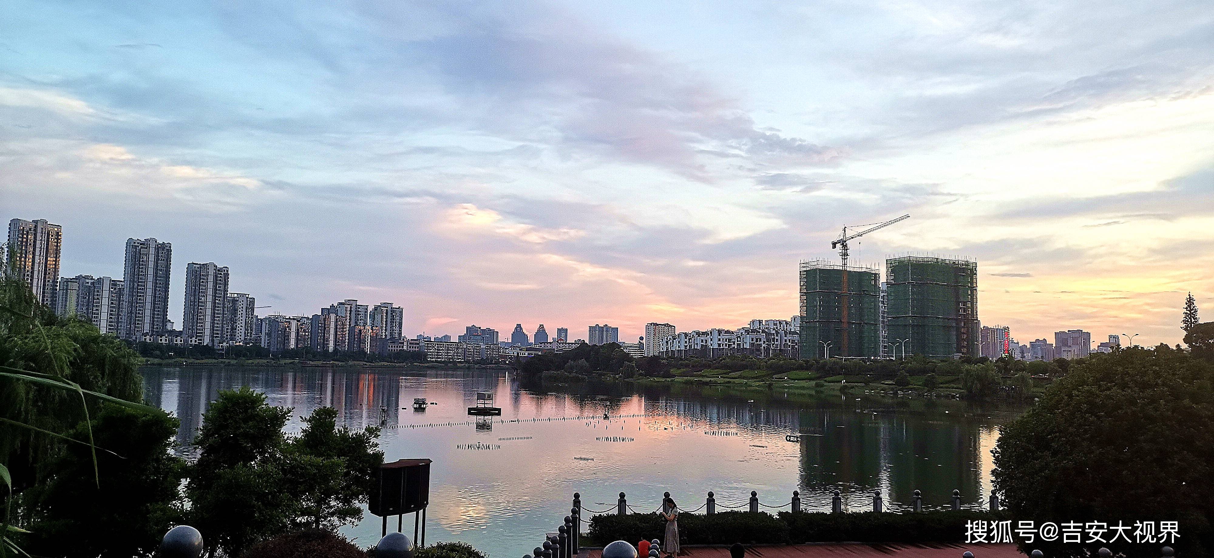 吉安视觉:夕阳下的庐陵文化生态园-搜狐大视野-搜狐新闻
