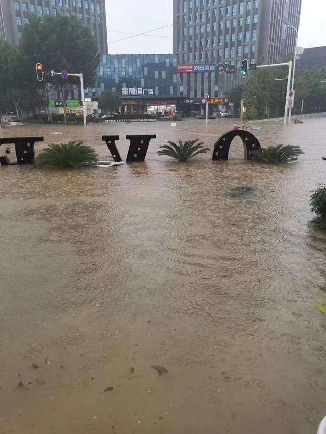 5日08时至6日08时,江夏区普降特大暴雨, 武汉市最大降雨量在乌龙泉街