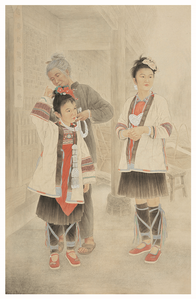 工笔画家李彦民作品赏析