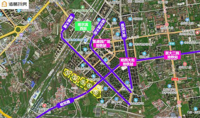 哈西继红二小附近超7万平商住地出让!楼面价7493元/㎡_地块