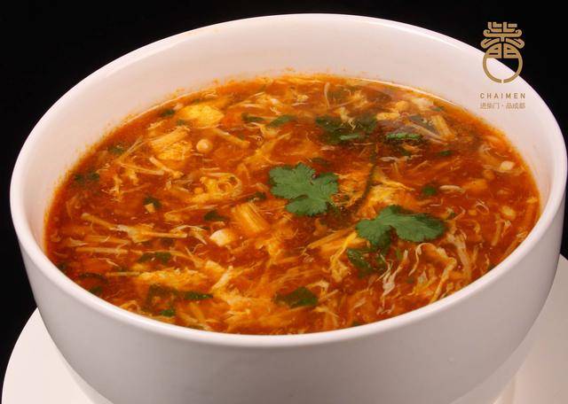 海鲜酸辣汤
