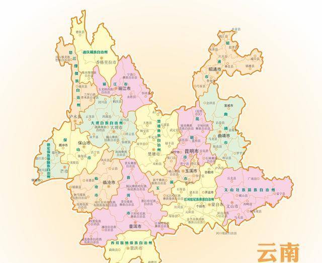 分别为玉溪市通海县,西双版纳傣族自治州勐海县