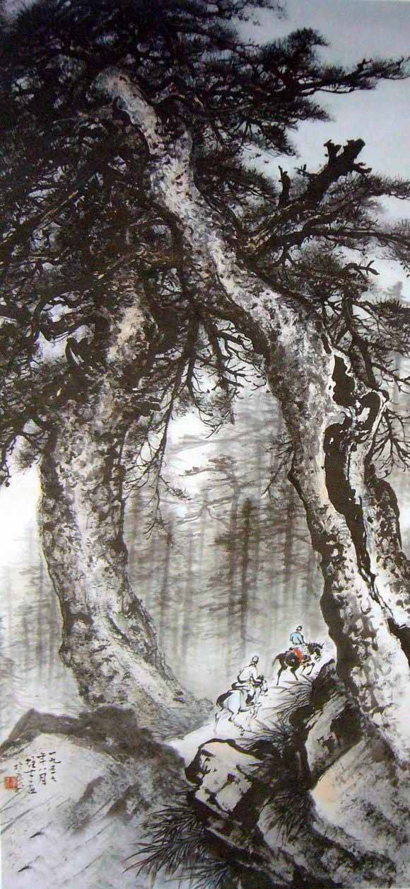 著名国画大师黎雄才艺术人生及作品欣赏