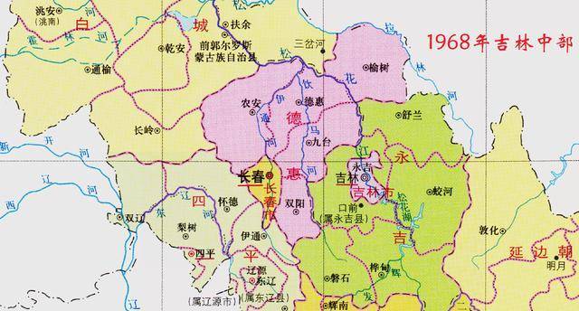 1966年2月属德惠专区,1969年复归长春市,1988年撤县设县级九台市,仍由