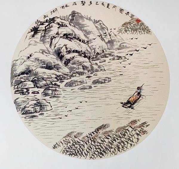 著名山水画家张国亭作品鉴赏