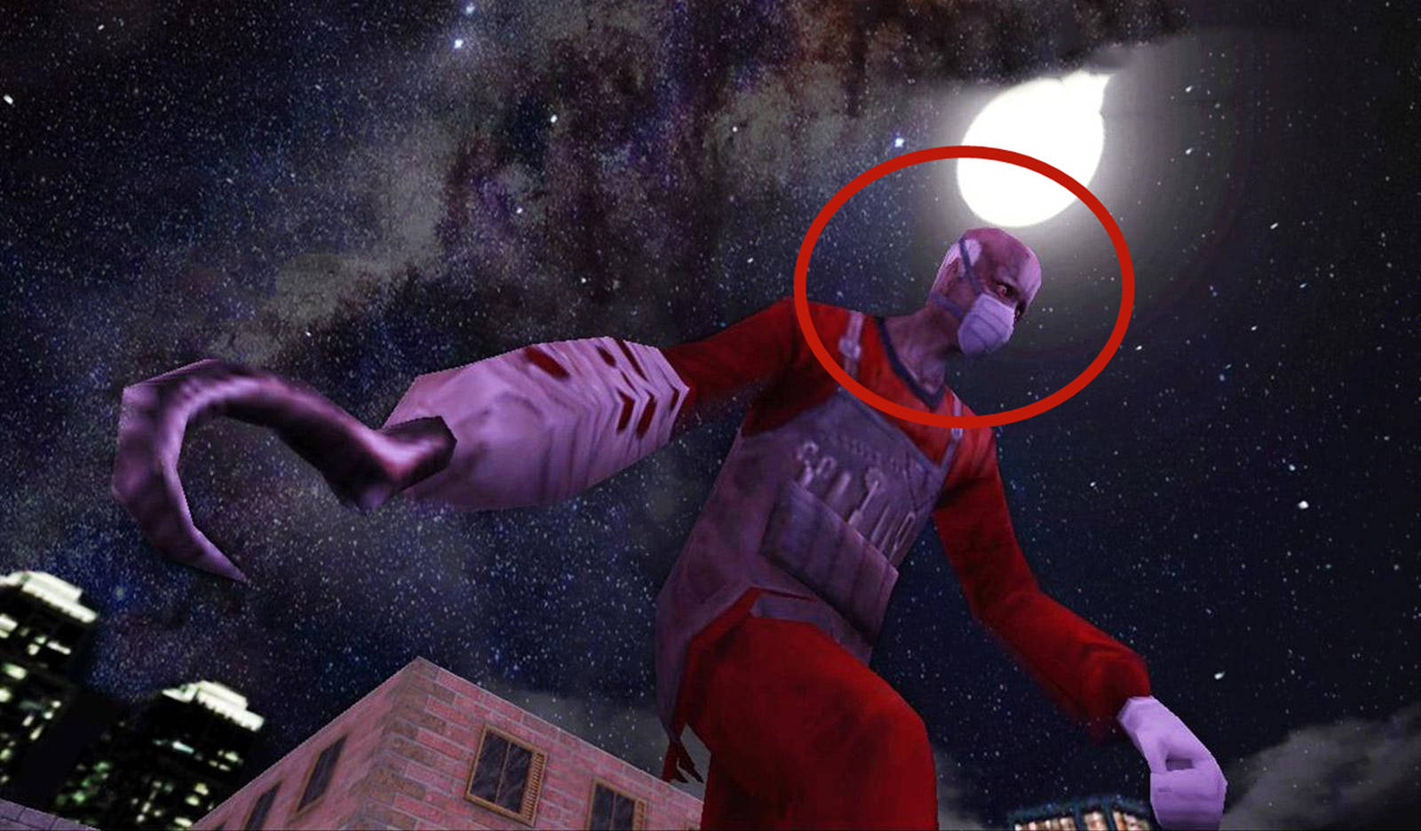 在研究所的爆炸事件中,感染了z病毒,并且还吸收了大量爆炸产生的烟雾