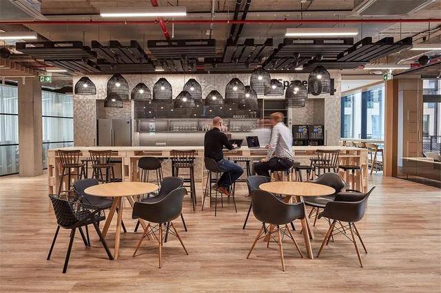 拥有5个咖啡厅的办公室,我愿意天天加班