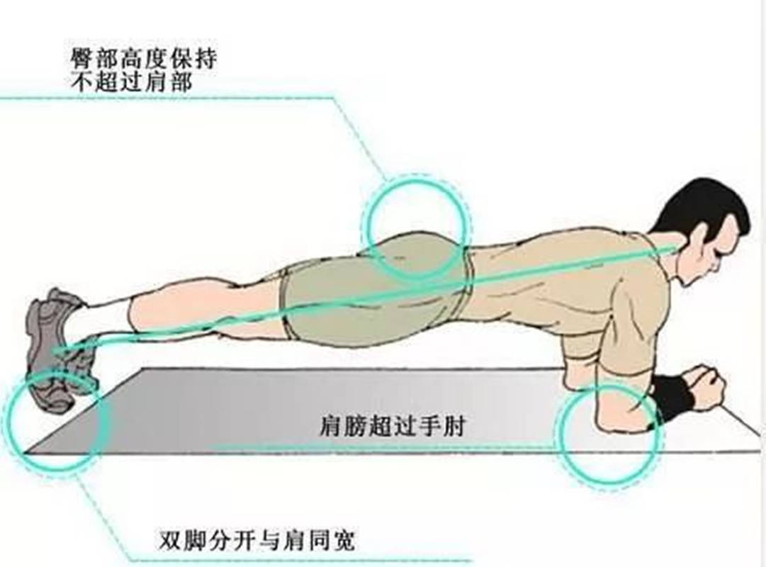 原創你真的會做平板支撐嗎避免3個錯誤姿勢加強核心肌群