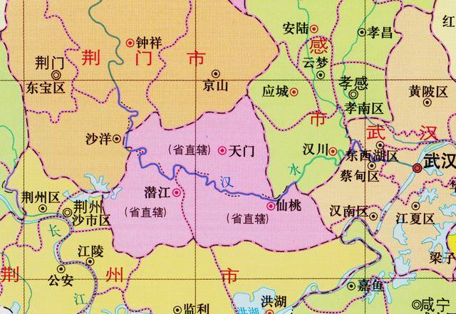 湖北一县,历史悠久且曾为州,府所在,建国后改了名_沔阳