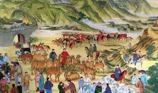 首先来看官方,北宋时期,榷场贸易属于宋夏在边境地区的官方贸易,也是