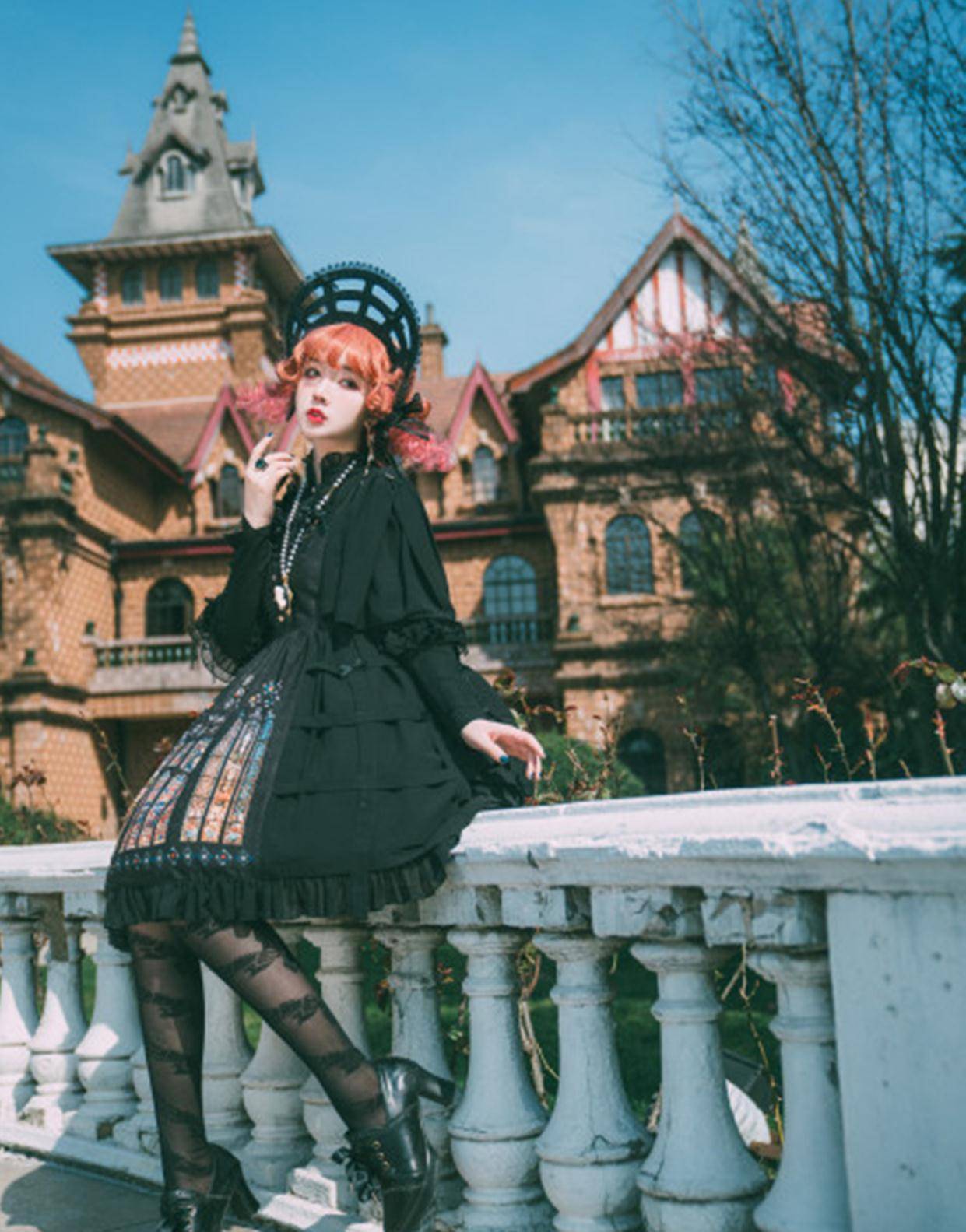 原创最近火了一种洛丽塔叫"鸟笼裙",显瘦又百搭,个性十足!